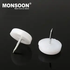 Patins de meubles en plastique à levier réglable robustes pour pieds de chaise, <span class=keywords><strong>canapé</strong></span>, bureau, DESLIZADOR QUITARUIDO - Product Image 1