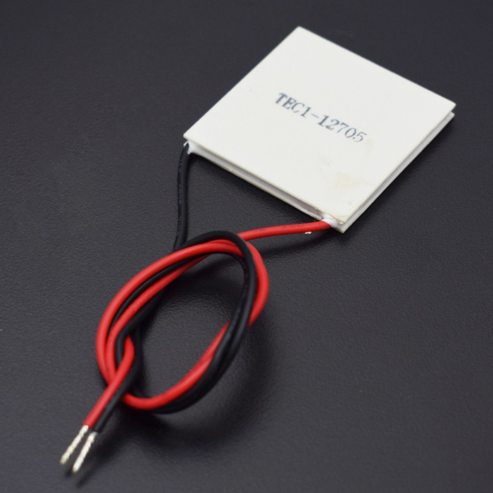 Youmile TEC1-12705 Module Peltier 12V 5A 45W – Refroidisseur Thermoélectrique 40x40mm + Dissipateur Silicone