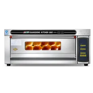 Industrial digital control cake baking equipment turkish arabic electric bread oven for bakery