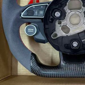Volante de Fibra de Carbono para Automóvil <span class=keywords><strong>Audi</strong></span> S8 A1 <span class=keywords><strong>A3</strong></span> 8V <span class=keywords><strong>8L</strong></span> A4 B8 B9 B7 A6 C8 C7 TT 8J Q3 Q5 S4 B8.5 Q7 A5 A7 A8 R8 <span class=keywords><strong>RS3</strong></span> S3 S5 S7 - Product Image 6