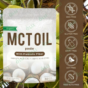 OLLI - Polvo de Aceite MCT Liofilizado de Alta Calidad, Grado Alimenticio, Polvo de Crema de Leche de Coco, Certificado HALAL, ISO, <span class=keywords><strong>KOSHER</strong></span>, Suplemento Natural - Product Image 2