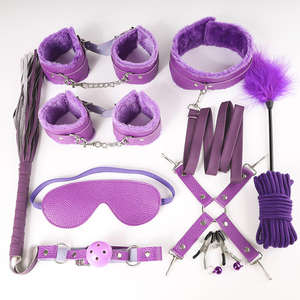 SM-Spielzeug Erwachsenen-Bondage-Set für Paare BDSM-Spiele mit Handschellen - Vaginal-/Anal-Fesseln - Product Image 4