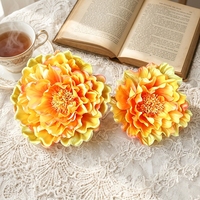 Bunga Peony Raksasa Sutra Buatan 45-55cm, Penjual Terlaris, untuk Dekorasi Jendela dan Pernikahan
