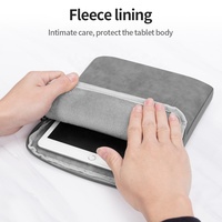 Étui pour tablette RTS 9-11 pouces, compatible avec iPad Pro 11 2022-2018, iPad 10e génération 10.9 2022, sac de protection avec poche