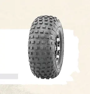 ATV tekerlek parçaları doğal kauçuk tubeless atv lastiği 145/70-6