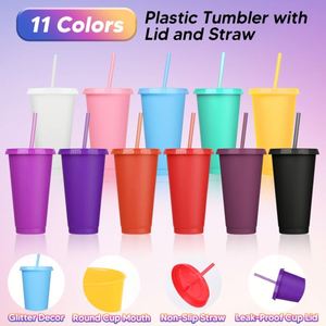 Gobelet en plastique coloré personnalisable avec logo, 24 oz, réutilisable, grande capacité 710 ml, pour les fêtes au bord de la piscine, les rassemblements, les anniversaires - Product Image 3