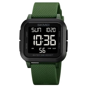 Skmei 1894 <span class=keywords><strong>Orologio</strong></span> <span class=keywords><strong>da</strong></span> <span class=keywords><strong>Polso</strong></span> Sportivo alla Moda, Impermeabile 5ATM, Display LED con Retroilluminazione, per <span class=keywords><strong>Uomo</strong></span> - Product Image 3