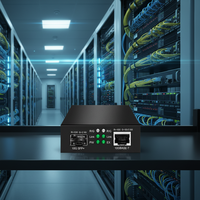 Fungsi yang Dapat Disesuaikan untuk Konverter Media Optik Serat Mini 10G SFP+ 8 Port Pilihan Jarak/Port/Logo/Paket-GXCOM