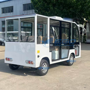 รถบัสไฟฟ้าขนาดใหญ่ 3 แถว ขายดี รถทัวร์ชมเมือง จัดส่งตรงจากโรงงานจีน - Product Image 2