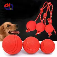 Custom Logo En Verpakking Rubber Hond Bal Speelgoed Huisdier Bal Kauwen Speelgoed Voor Honden En Katten Hond Speelgoed Bal
