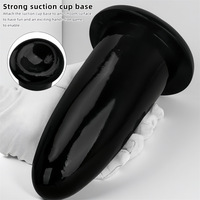 Extragroßer Dicker Raketen-Analplug Unisex SM Anus-Dilatator Masturbator Kirschblüten-Explosiver-Vergnügen-Open-Ass-Plug