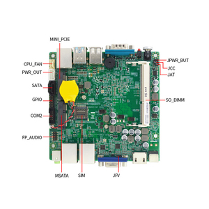 Motherboard Nano ITX Pabrik 120x120mm Intel 3855U/Generasi ke-6 I3 6100U/i5 6200U/i7 <span class=keywords><strong>3</strong></span> I211 Gigabit LAN 4 <span class=keywords><strong>DDR3</strong></span> Terintegrasi Tunggal - Product Image 6