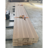 Nouveau plancher en bois imperméable extérieur WPC Decking bois artificiel plancher en aluminium Wpc Composite Decking