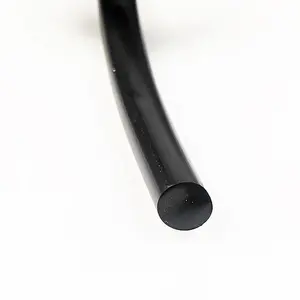 Solid Black PVC Plastic 6mm 7mm 8mm 10mm Diameter Rope Cord Factory Direct Cords Product