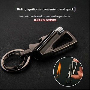 Encendedor de metal multifuncional Llavero portátil con queroseno para cigarrillos para obsequios - Product Image 2