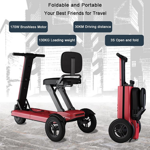 Scooter Elettrico Smart per Anziani, 170W, Pieghevole, Stile Moderno, Originale, Scooter Elettrico a 3 Ruote - Product Image 1