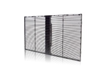 Panneau d'écran LED transparent P3.9 à utiliser dans les murs vidéo à écran LED transparent en verre