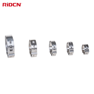 Duy Nhất Tai stepless Thép Không Gỉ Ống Nhựa Kẹp Chuyển Đổi Ống Xả Kẹp Inch Đo Hệ Thống Đo Kẹp Kẹp Loại Ống - Product Image 2