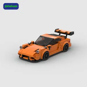 Juguetes para niños MOC bloques de construcción coches 2023 conjuntos de montaje para niños al por mayor construye pequeño modelo DIY Kit técnico ladrillos coches