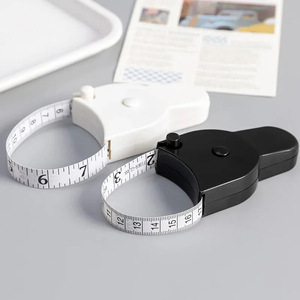 Wholesale 1.5m Retractable Body Tape <b>Mini</b> PocketRuler Waist Arm Chest Hip Measuring <b>Scale</b> Fitness Gauging Tool - Product Image 1