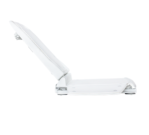 Sedia da bagno LA-M3 blu/bianca regolabile in altezza elettrica per anziani e disabili - Product Image 3