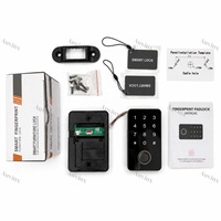 Serrure de tiroir intelligente Auvinx OEM ODM Tuya BT pour armoire de bureau, avec empreinte digitale, mot de passe, carte IC, serrure numérique pour meubles de maison et de bureau
