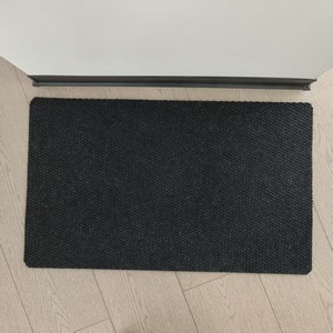 Coir Door <b>Mat</b> Rectangle Latex Backing Non <b>Slip</b> Geometric Pattern Home Use Medium Thickness Spot Clean - Product Image 1