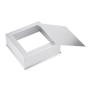 Meilleur moule à gâteau carré en <span class=keywords><strong>aluminium</strong></span> 4/5/6/8/10 pouces forme de gâteau carré plateau de cuisson de gâteau fond amovible - Product Image 4