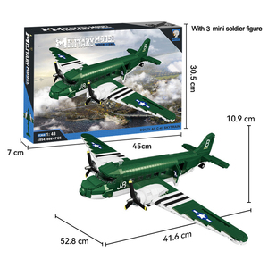 866 + Uds 1/48 soldados <span class=keywords><strong>americanos</strong></span> ejército colección histórica militar avión de combate Jet aviones juego de bloques de construcción regalo para niño - Product Image 2