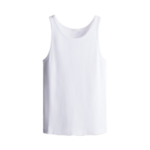 Camiseta sin mangas de algodón para hombre, cuello redondo, transpirable, de secado rápido, informal, ligera, de corte regular, cómoda - Product Image 1