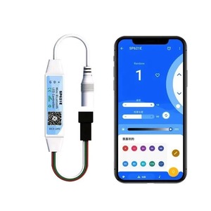 Tira de Luces <span class=keywords><strong>LED</strong></span> RGBIC Direccionables de 3M 5M 10M <span class=keywords><strong>con</strong></span> Control Remoto Bluetooth WIFI, Tiras Flexibles de Luces <span class=keywords><strong>LED</strong></span> de Neón - Product Image 3