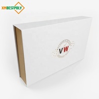 Boîtes cadeaux rigides pliables de luxe personnalisées pour macarons, 24 pièces, avec fermeture magnétique, pour desserts, biscuits, emballage avec couvercle magnétique