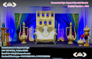 Decoración de Escenario de Boda, Lámparas Marroquíes, Pilares de Lámpara Marroquí para Decoración de Escenario de Boda, Lámparas Marroquíes Blancas de Ensueño - Product Image 2