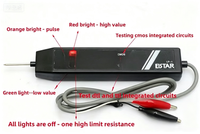 Stylo testeur logique à trois lumières LP-1, testeur de niveau haut/bas, outil de détection de circuit portable pour la réparation et l'entretien des cartes mères
