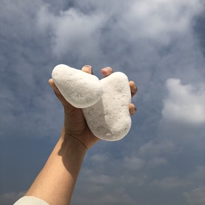 Mstshc — galets de jardin en cristal, fournitures directe d'usine, ronds, blanc neige, pour allées de paysage, boule de pierre - Product Image 4