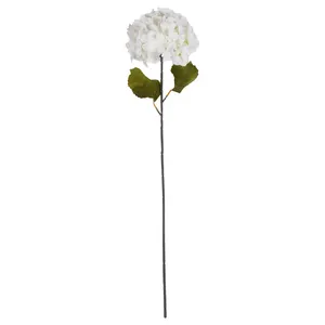 Wholesale Look Real Silk Hydrangea Cheap Long Stem Everlasting Artificial Hydrangea Flower For Wedding Home Decoration