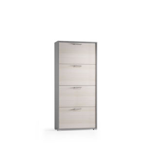 Zapatero de pie con 4 cajones para el hogar, armario de almacenamiento para calzado, organizador de calzado, venta al por mayor - Product Image 1