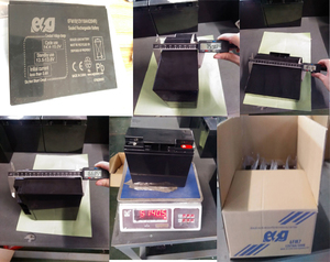 Batería de <span class=keywords><strong>Plomo</strong></span>-Ácido Sellada de Ciclo Profundo 12V 18AH para Almacenamiento Solar ESG con Placa de Carga UPS - Product Image 2
