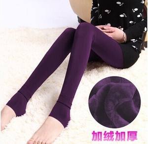 100g 200g 300g Women <strong>Legging</strong> <strong>Inside</strong> Thicken <strong>Fur</strong> Warm Lady Winter Fleece Pants Female Velvet <strong>Leggings</strong> - Product Image 6