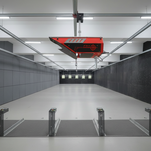 Système de récupération de cibles suspendu en acier pour tir au pistolet avec cible en EVA pour <span class=keywords><strong>club</strong></span> de tir en salle certifié CE - Product Image 1