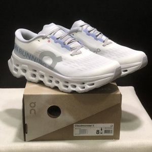 Chaussures de course Cloudmonster 3 pour femmes, nouveaux modèles, respirantes, légères, semelle intermédiaire en EVA, semelle extérieure en caoutchouc, toutes saisons, blanches, vente chaude - Product Image 2