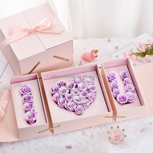<span class=keywords><strong>Rosas</strong></span> preservadas <span class=keywords><strong>en</strong></span> caja Lover Eternal Rose Gift case "I Love You" <span class=keywords><strong>Rosas</strong></span> preservadas y plantas Box Set como regalo del Día de San Valentín - Product Image 1