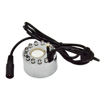 Mini aquarium brumisateur à ultrasons brumisateur humidificateur d'air tête d'atomiseur sans LED AC 24V