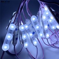 Câble de soudage ultrasonique, 3 puces, nouveau type de soudure à ultrasons, module led avec injection imperméable, corée samsung avec grand angle 170, livraison gratuite