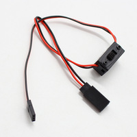 Jr Futaba fil de plomb Jst connecteur Rc contrôle récepteur câble séparateur Y faisceau avec batterie marche arrêt interrupteur d'alimentation