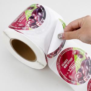 Étiquette autocollante ronde en vinyle imperméable personnalisée pour impression FX, pour sauces et assaisonnements, avec logo de marque pour emballage alimentaire - Product Image 2