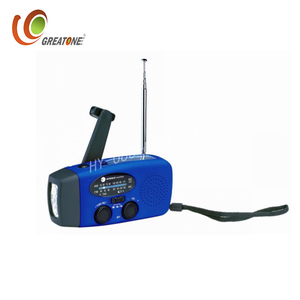 Venta al por mayor de alta calidad de emergencia solar manivela la <span class=keywords><strong>radio</strong></span> Meteorológica de la noaa con linterna led - Product Image 2