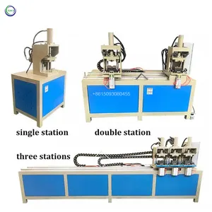 Stainless Steel Angle Iron Tube Pipe Hole Die Aluminum Alloy Display Rack Notching Pipe Machine