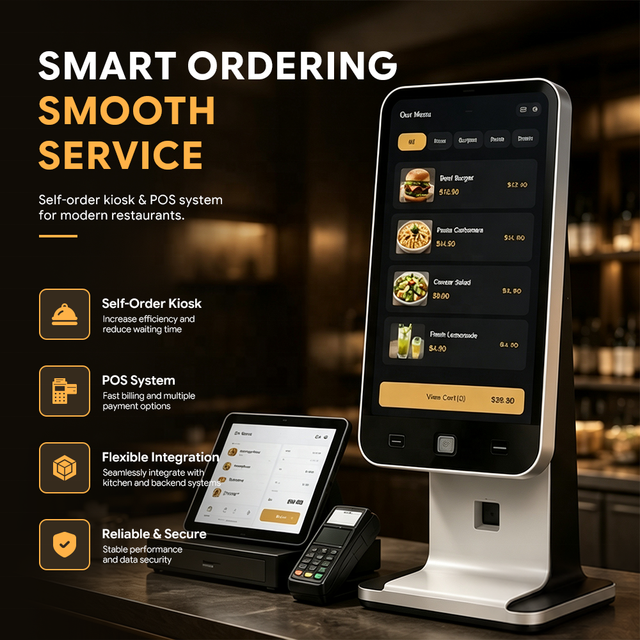 Cloud Based Restaurant Software Development Multi Store POS System Digital Ordering Platform Kitchen Display or Smart Solutions