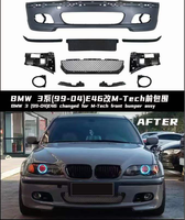 Accessoires extérieurs de pare-chocs avant Kits de carrosserie de pare-chocs avant pour BMW Série 3 E46 1999-2004 Style MT